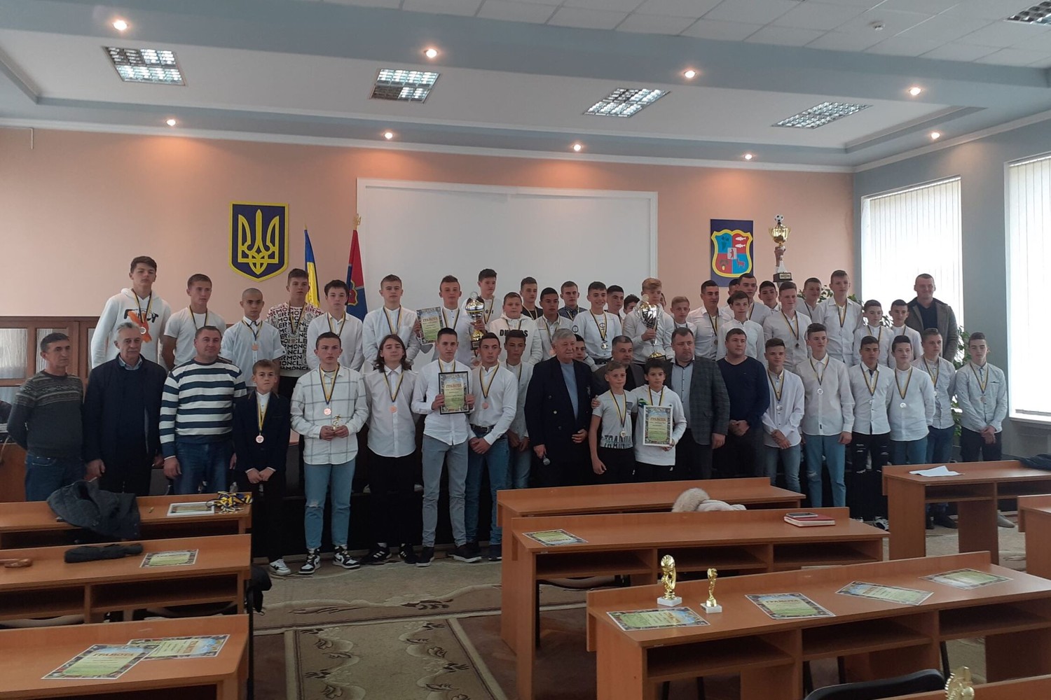 Нагороджено призерів юнацької першості Іршавського району