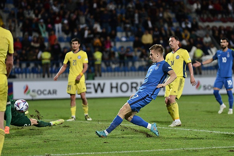 Нурієв забиває дебютний гол за збірну